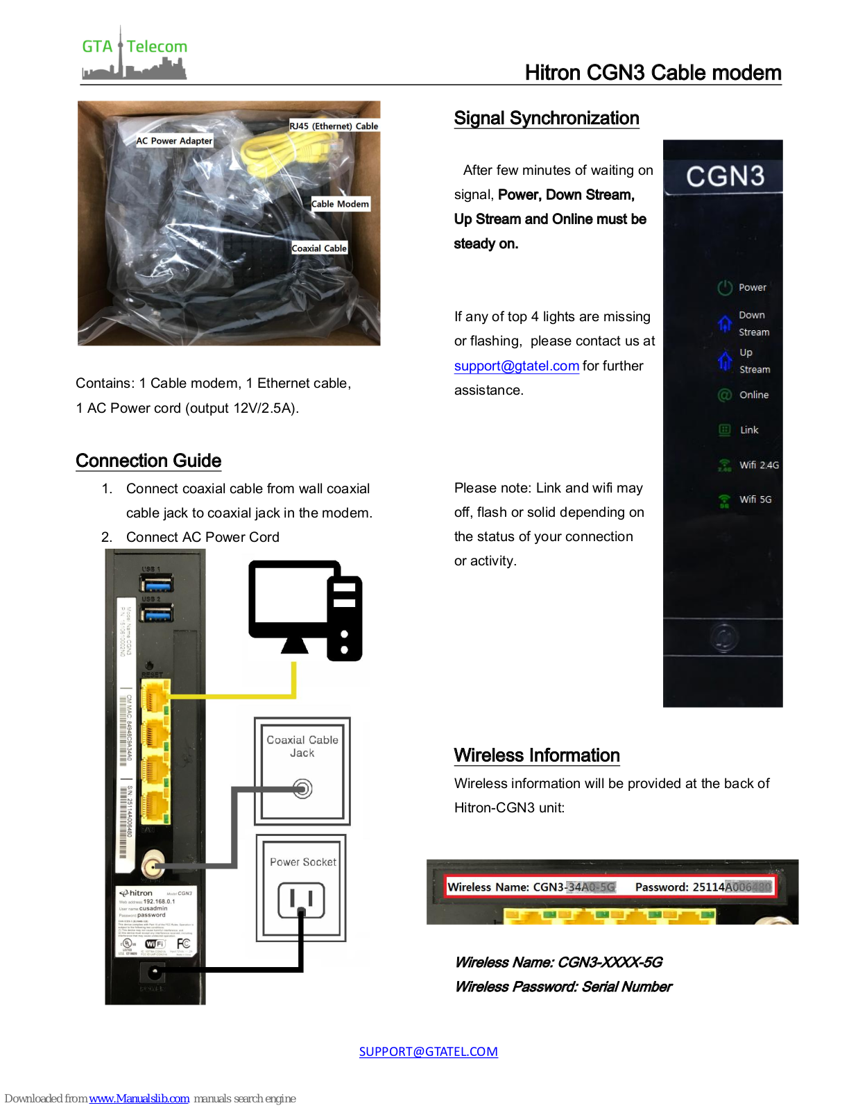 Hitron CGN3 User Manual - ManualMachine.com