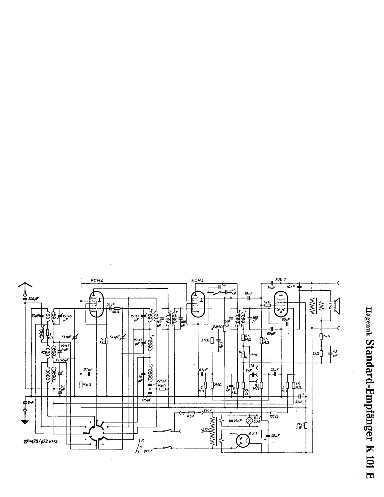 Hagenuk K101 E Cirquit Diagram