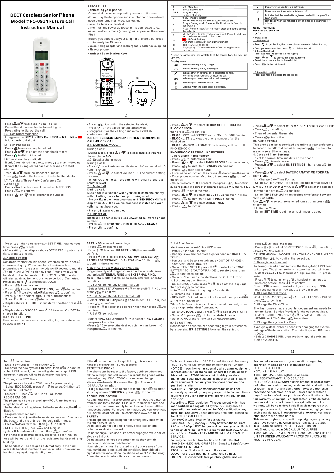 Future Call FC-0914 User Manual - ManualMachine.com