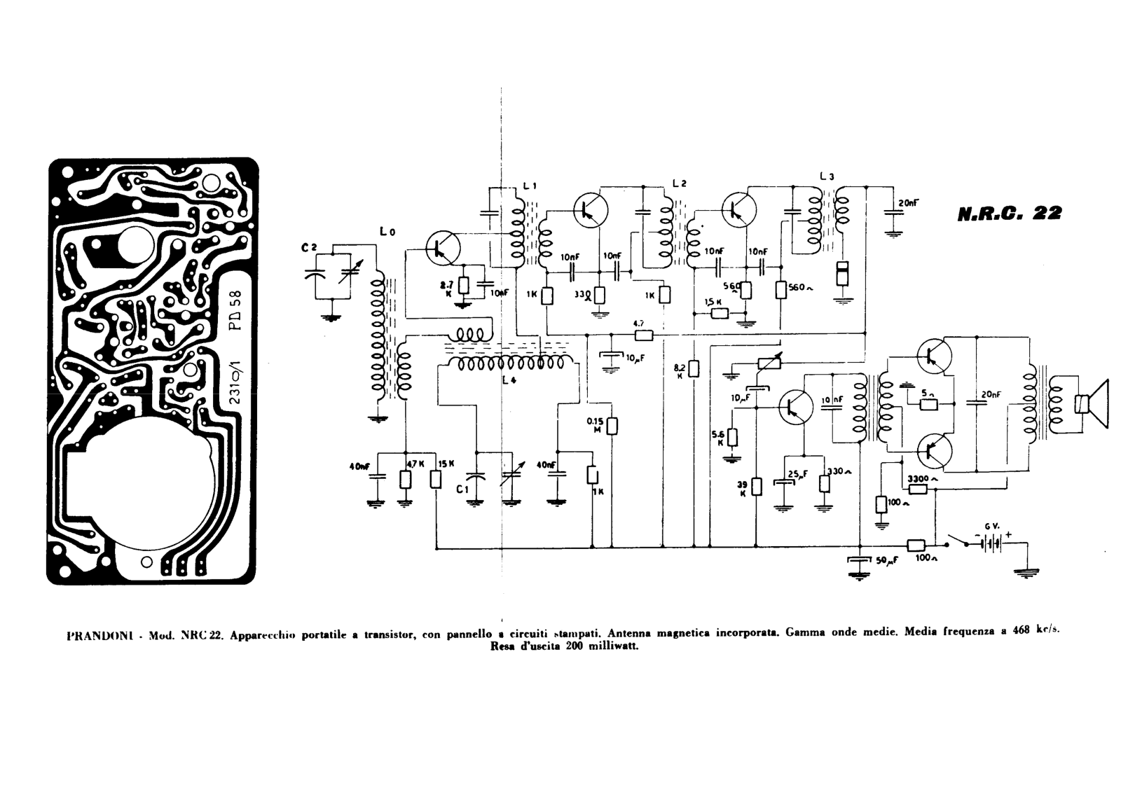 Trans Continents Radio nrc22 schematic - ManualMachine.com