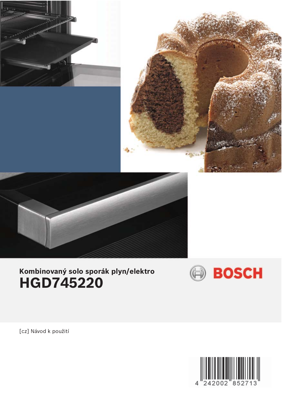 Bosch HGD745220 User Manual