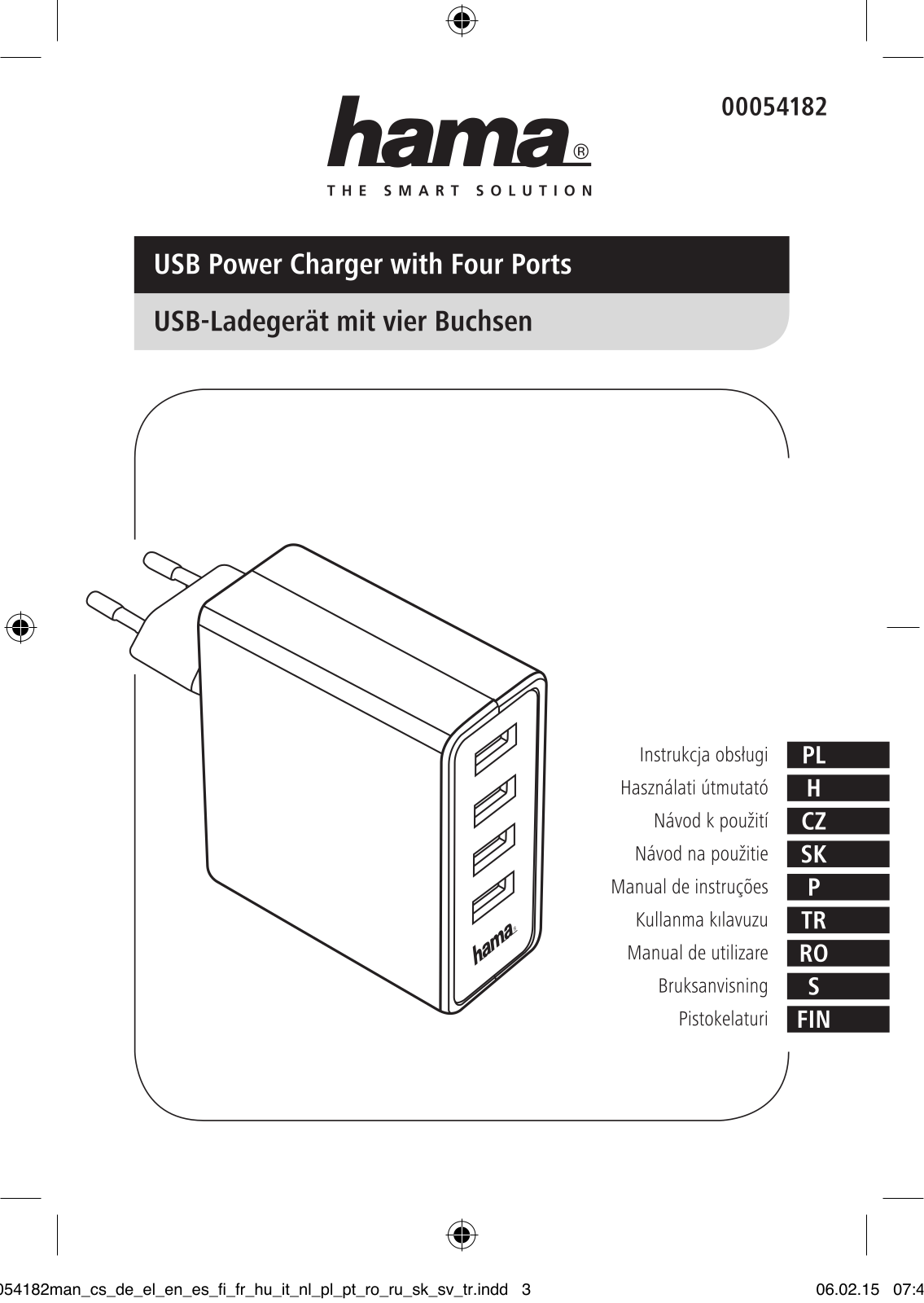 Hama 00054182 User manual