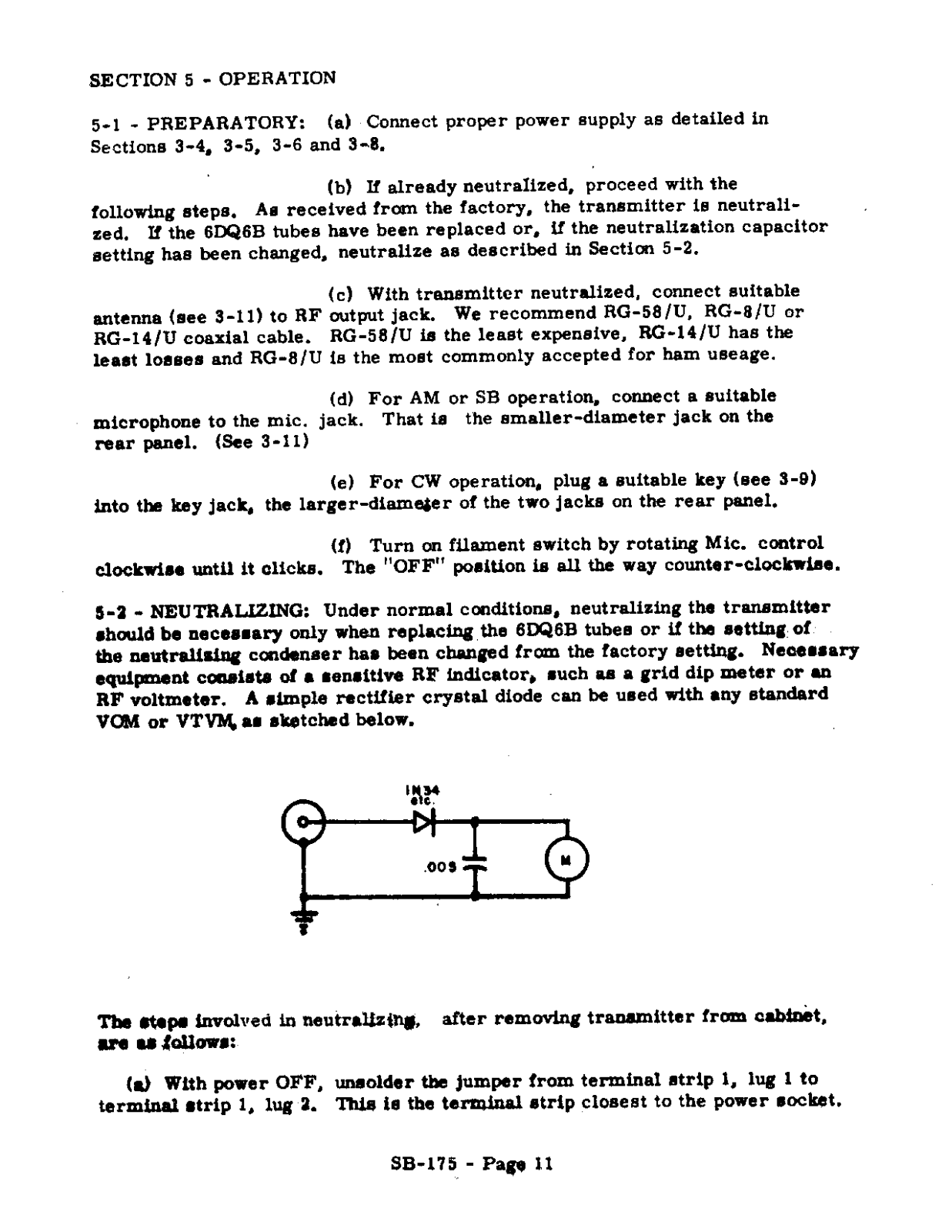 WRL SB-175 User Manual (PAGE 11)