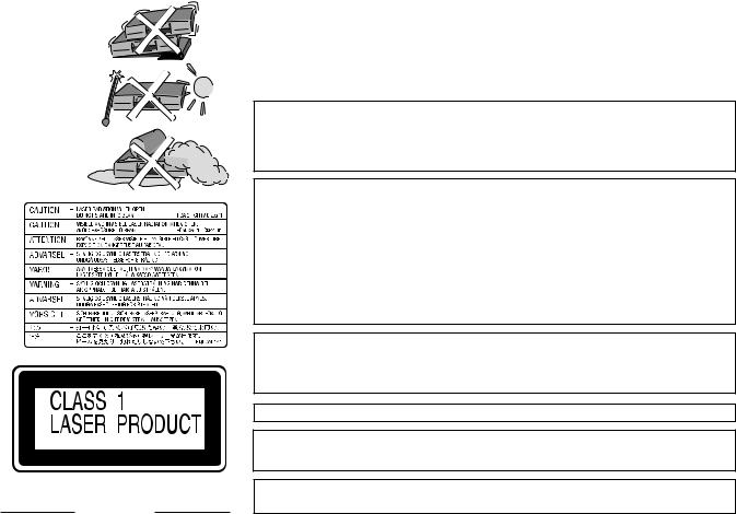 Panasonic DVD-S27, DVD-S24 User Manual