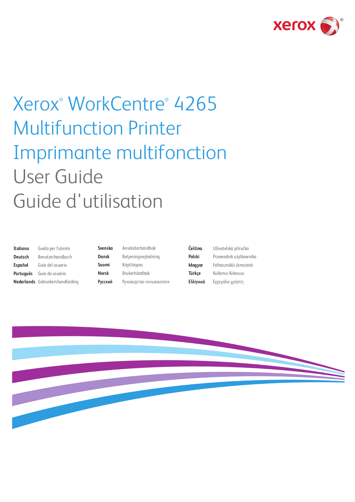 Xerox WORKCENTRE 4265 User Manual