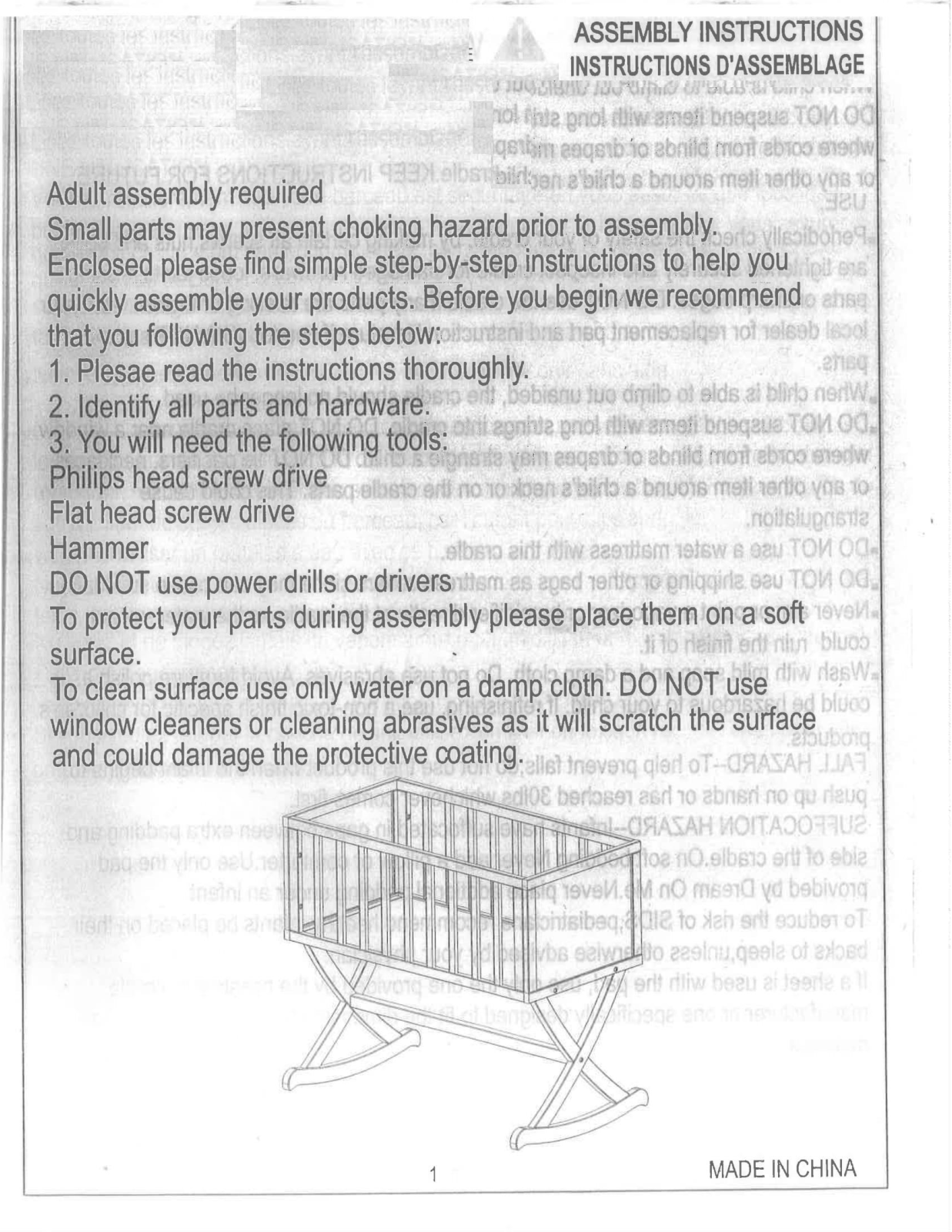 Isabelle & Max W000362846 Assembly Instructions