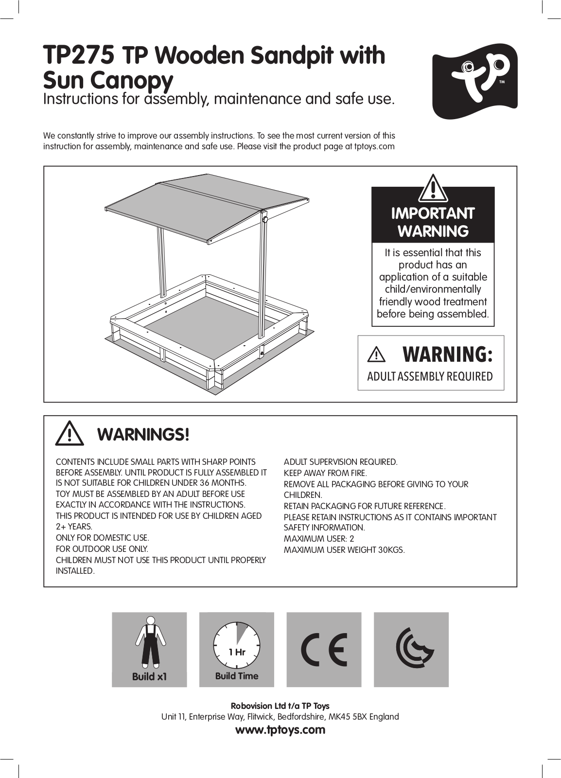 TP Toys TP275 User manual