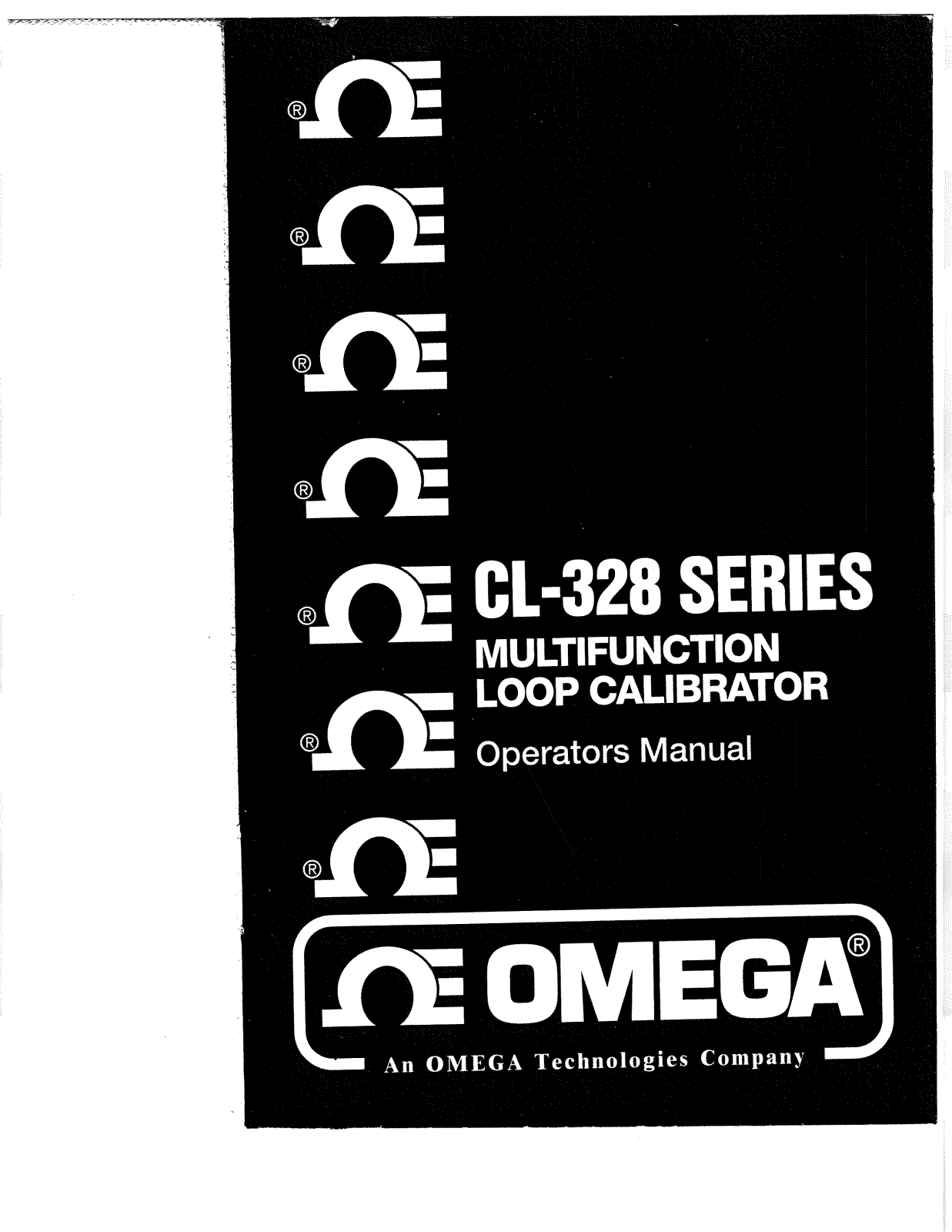 Omega Products CL-328 Installation  Manual