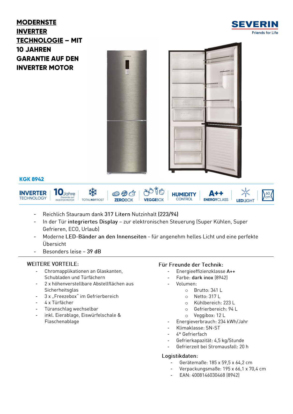 Severin KGK 8942 User Manual