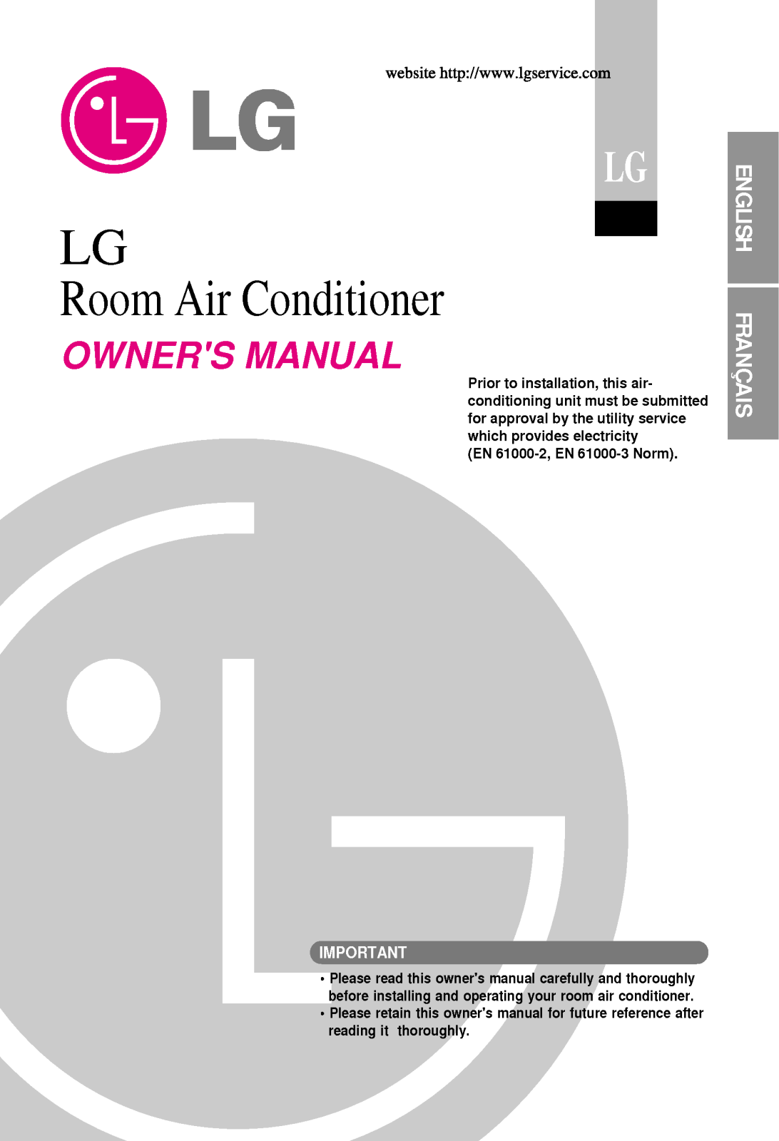 LG LS-C366NMM0, LS-C306MMM0 User Manual