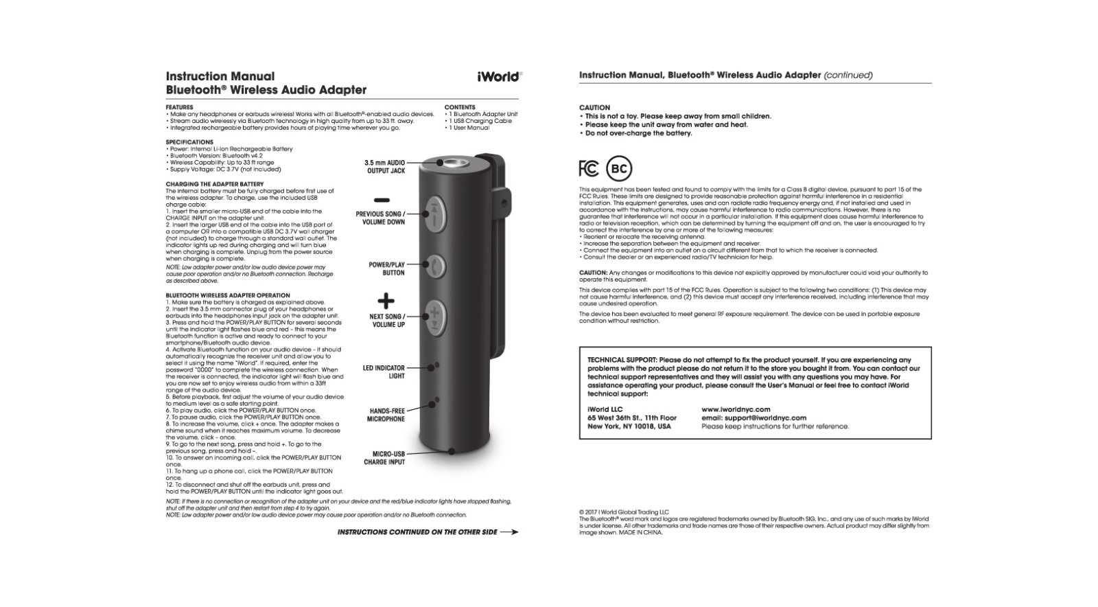 Sodynamic Technology IWAS1002 User Manual