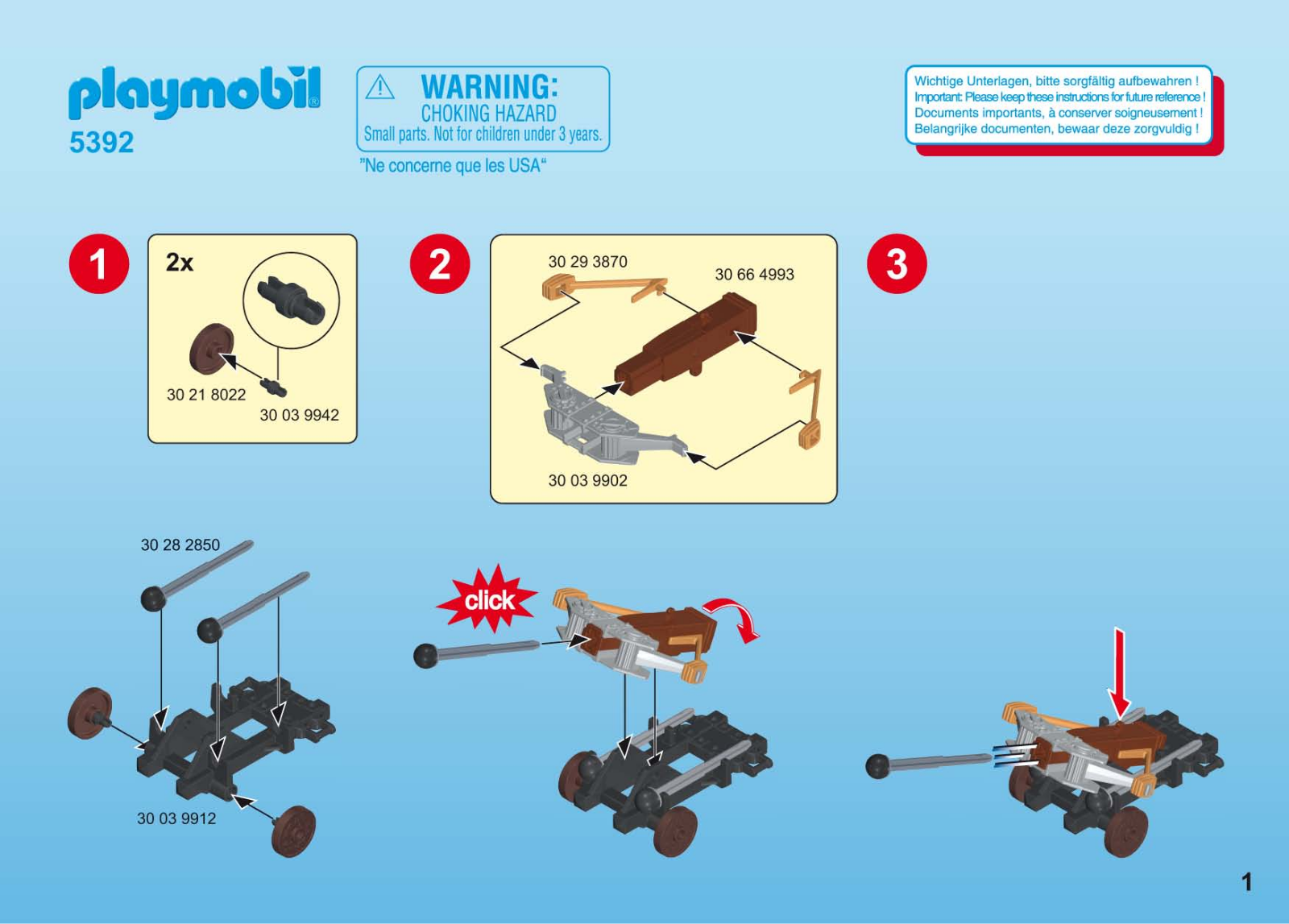 Playmobil 5392 Instructions