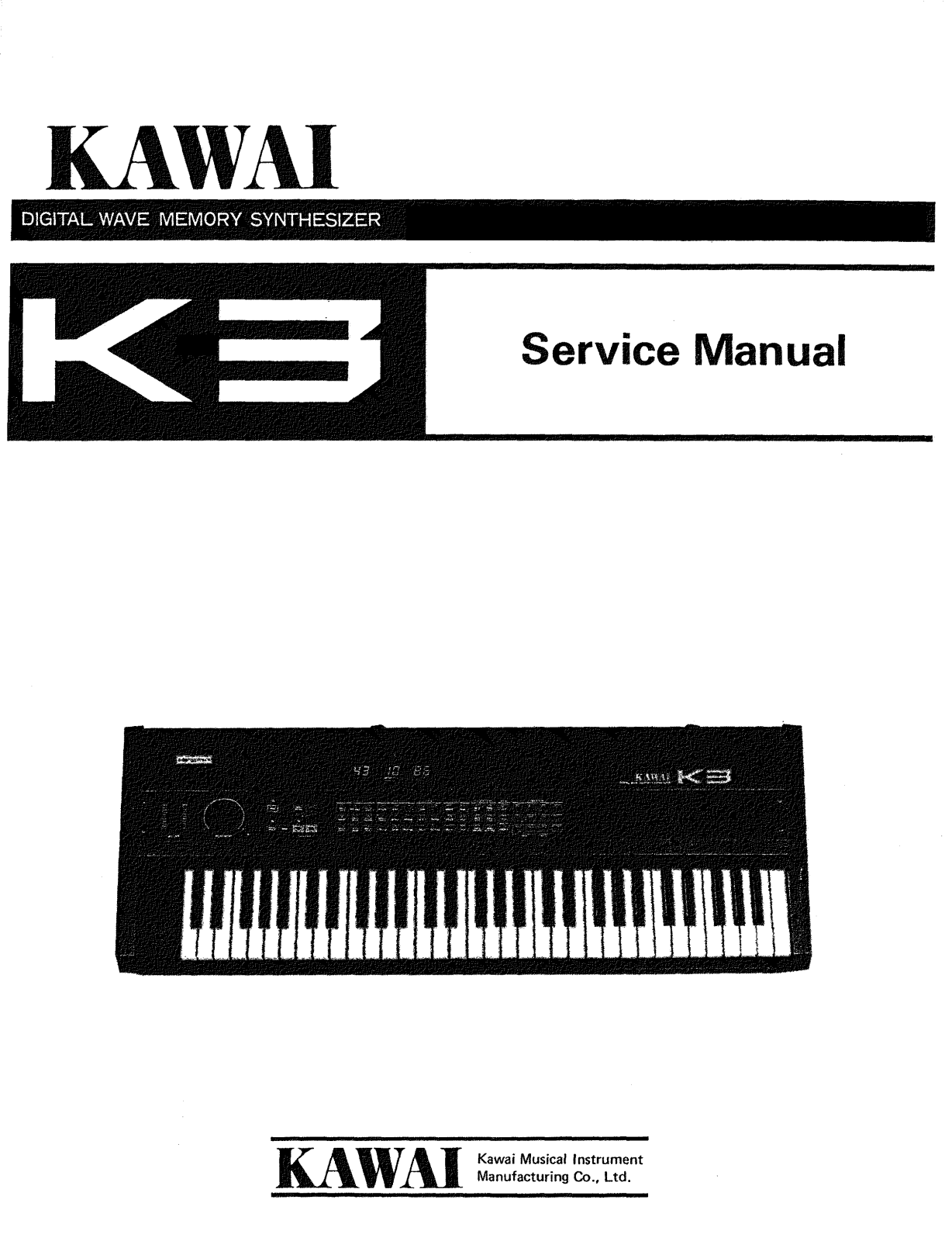 KAWAI K3 Schematic