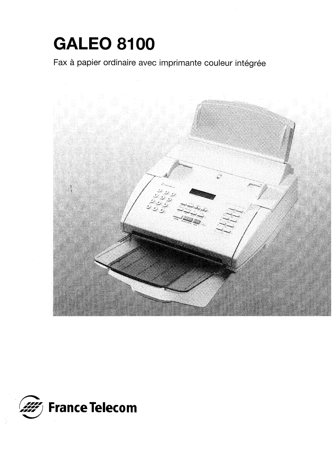 France telecom GALEO 8100 User Manual