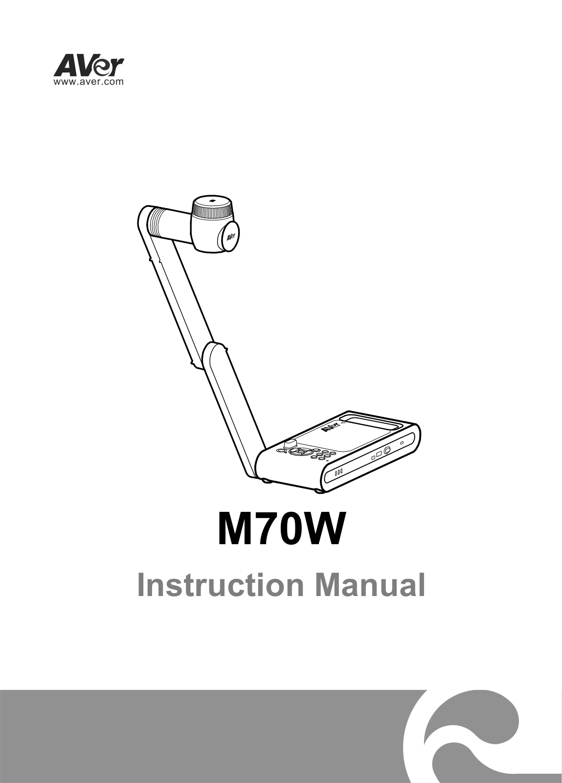 AVer VSIONM70W User Manual