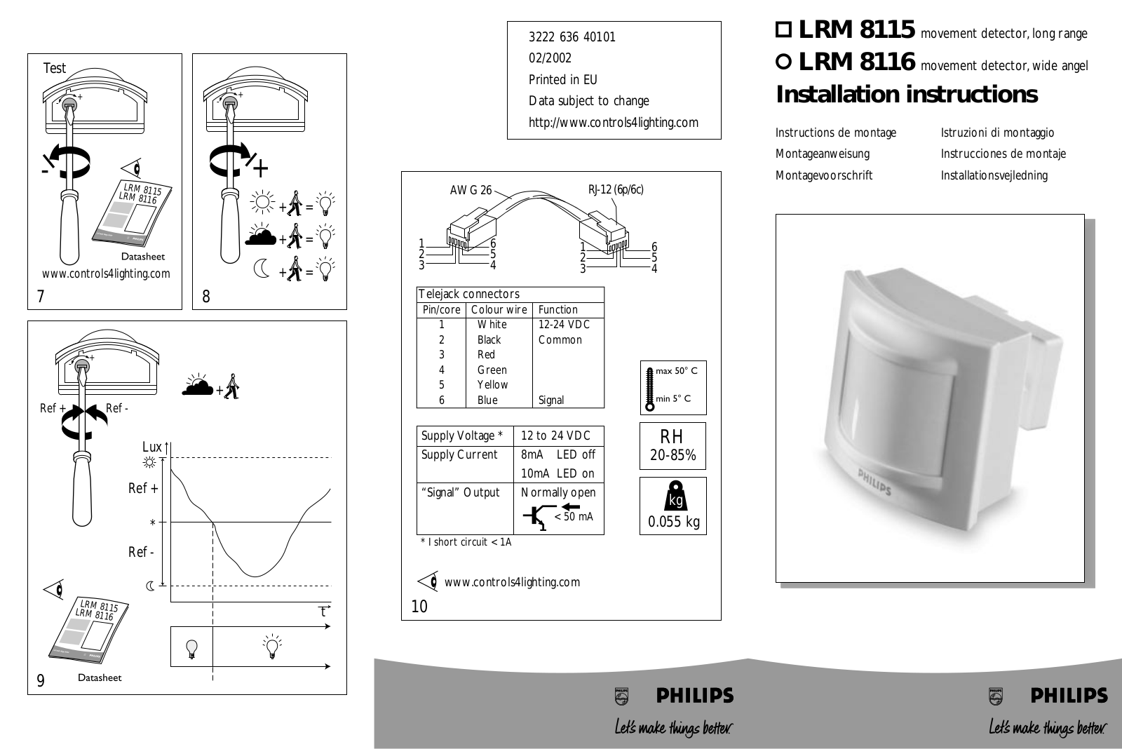 Philips LRM8115, LRM8116 installation Guide - ManualMachine.com