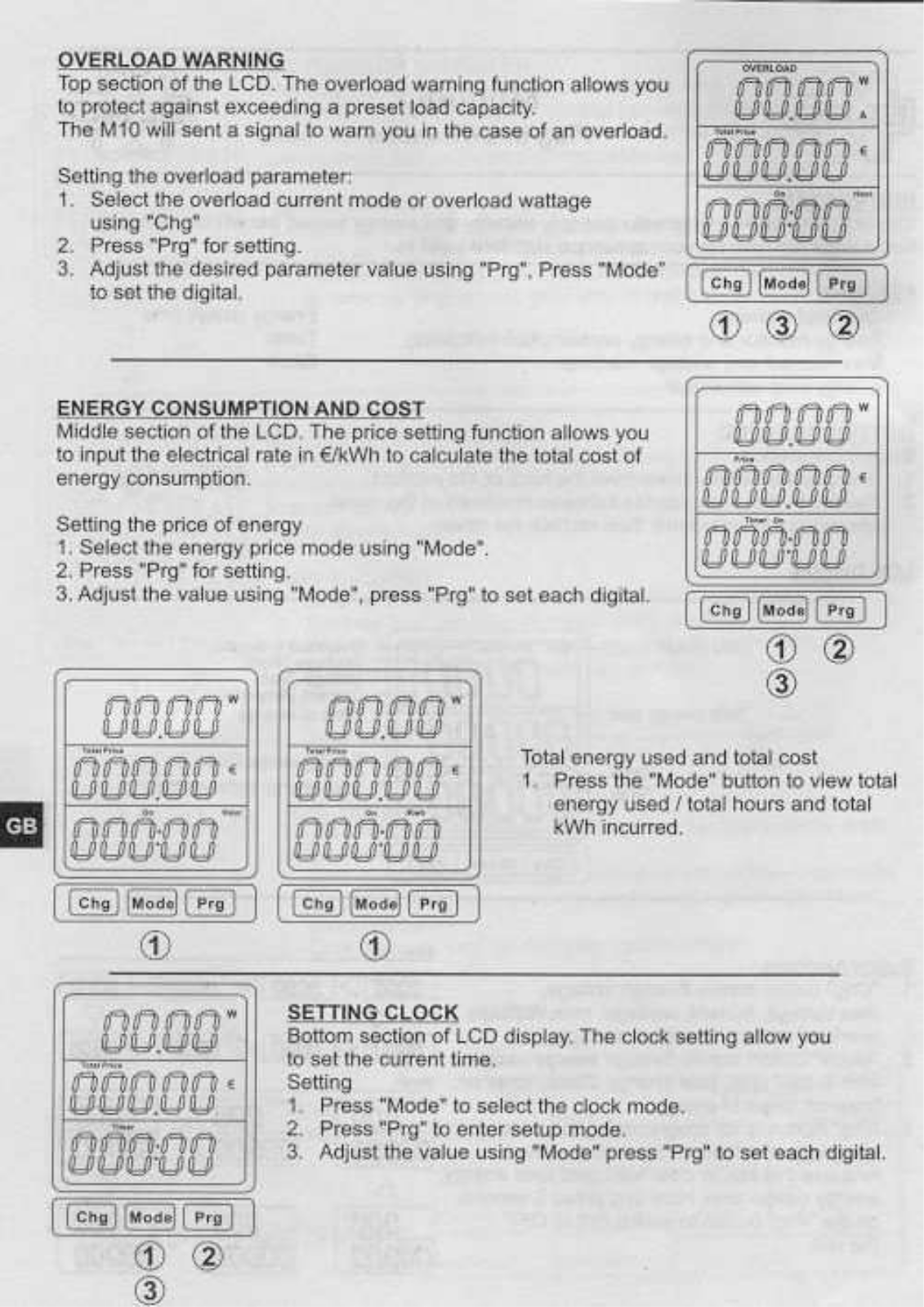 Elro M10B User Manual