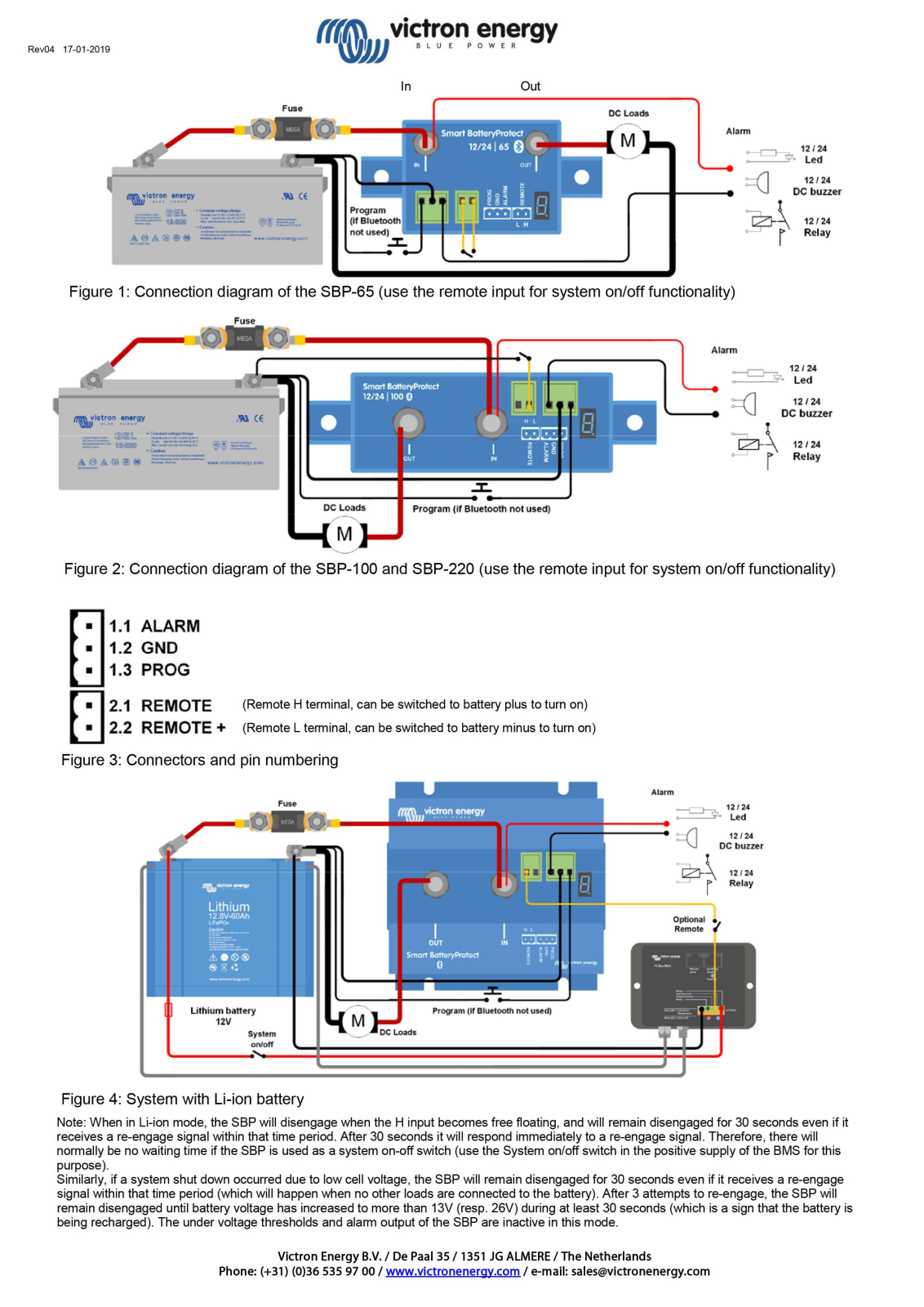 Victron SBP-100, SBP-220 User Manual