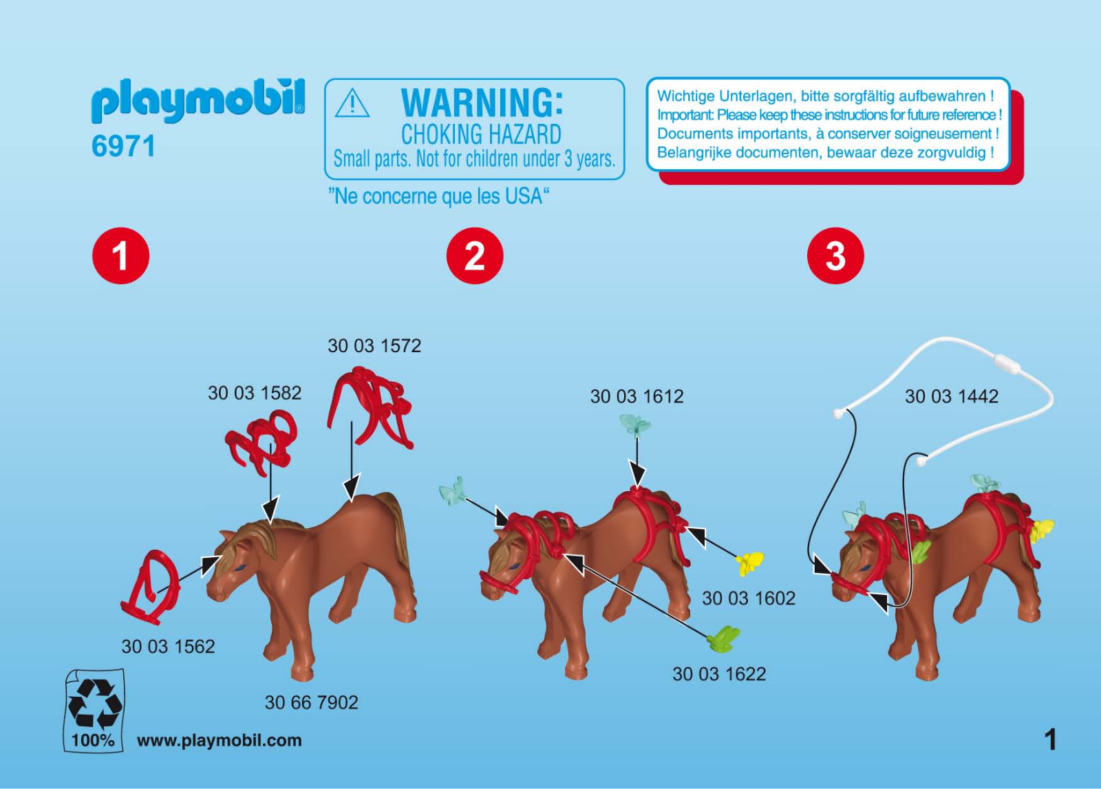 Playmobil 6971 Instructions