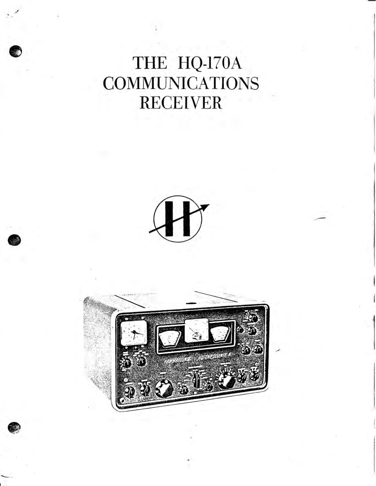 Hammarlund HQ170 User Guide