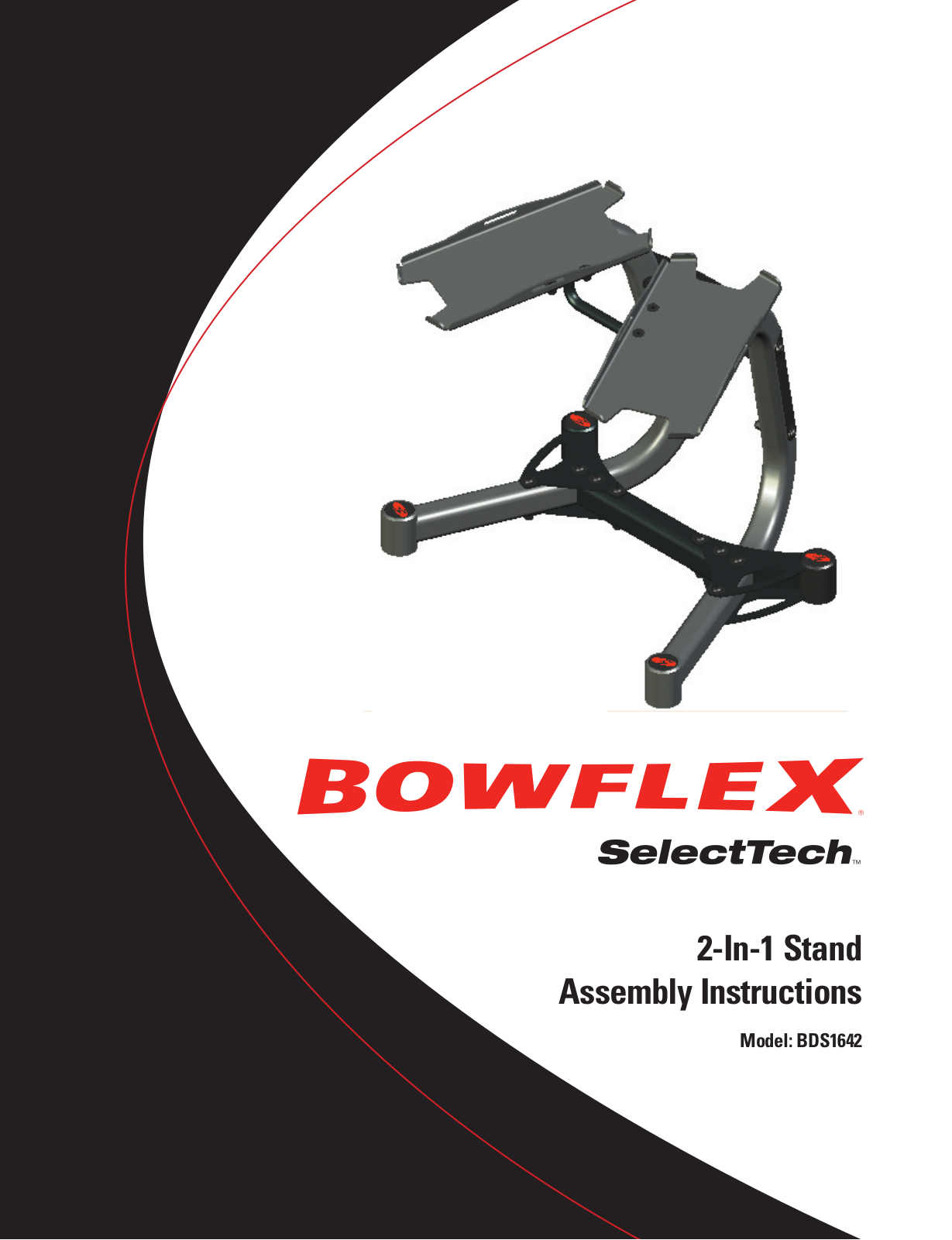 Bowflex BDS1642 User Manual