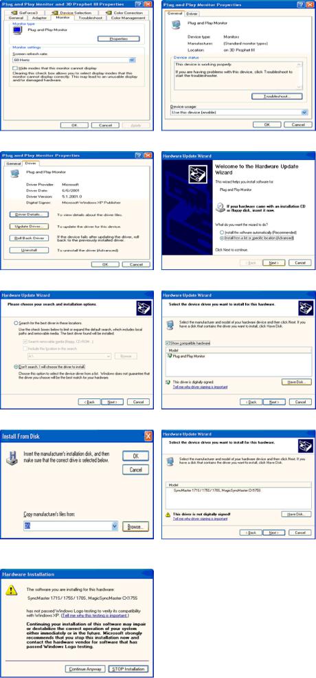 Samsung SYNCMASTER 997MB, SYNCMASTER 797MB User Manual