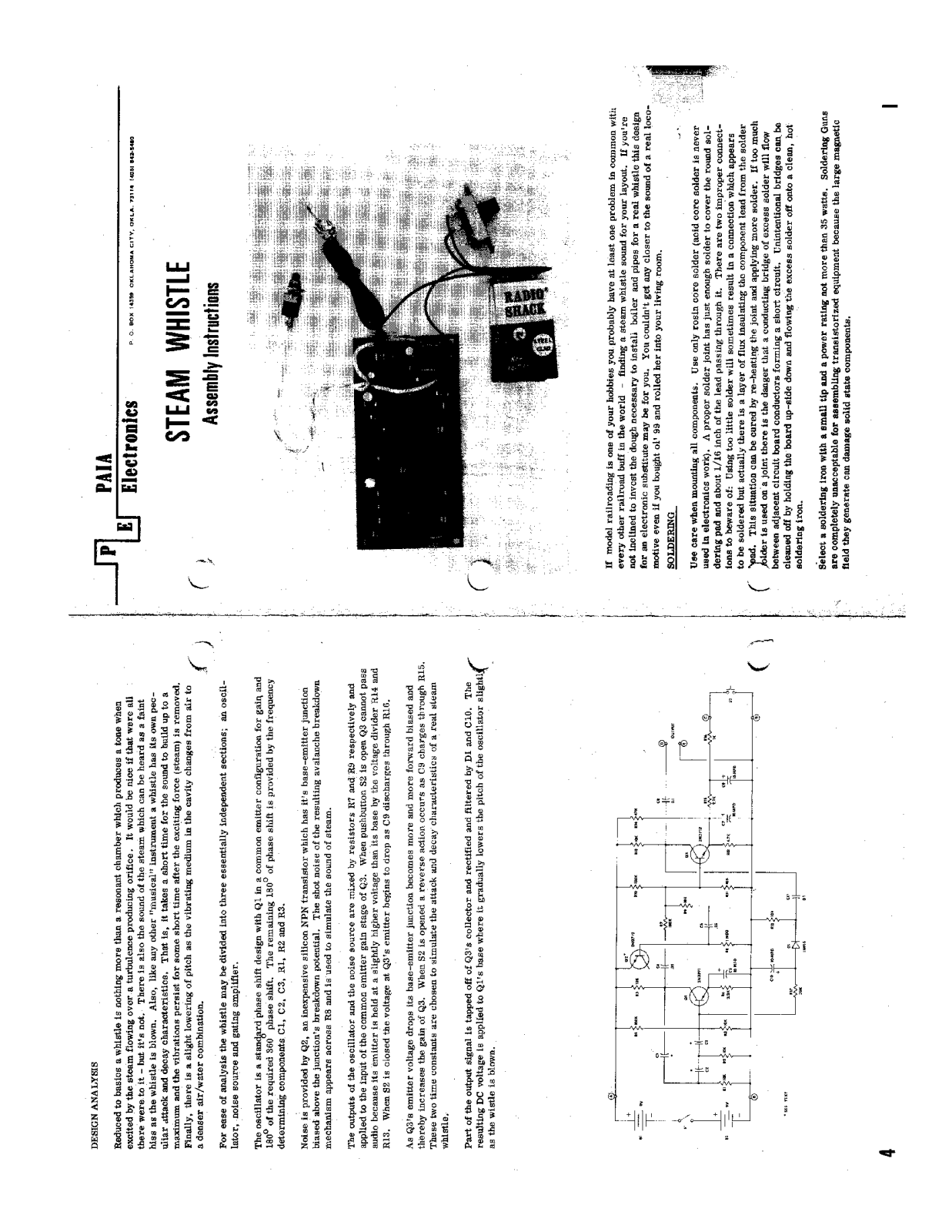 PAiA Electronics 6710 User's Manual