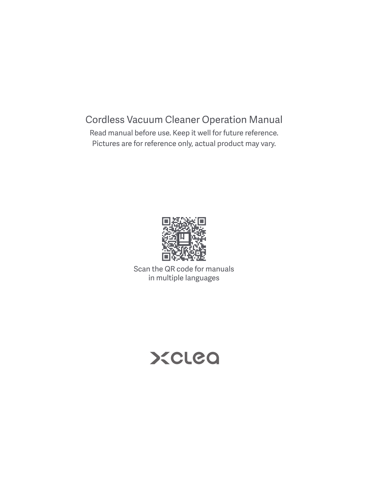 XCLEA P10 Operation Manual