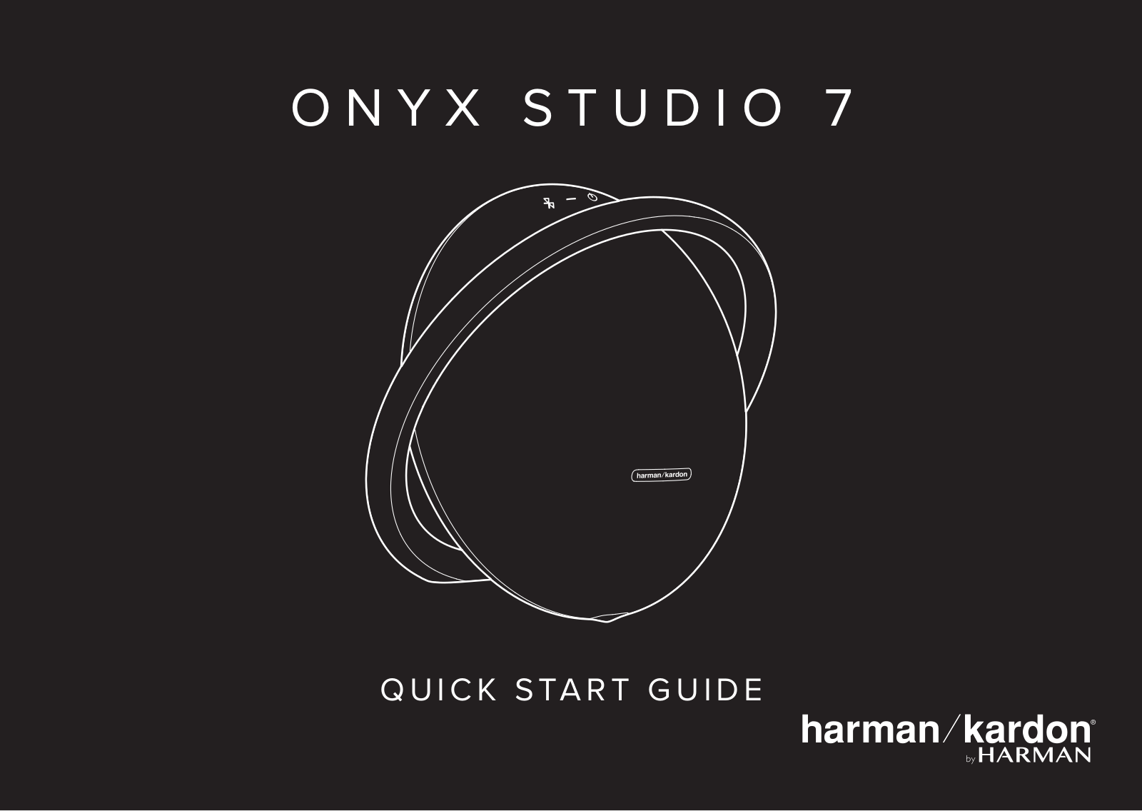 Harman/Kardon Onyx Studio 7 Quick Start Guide