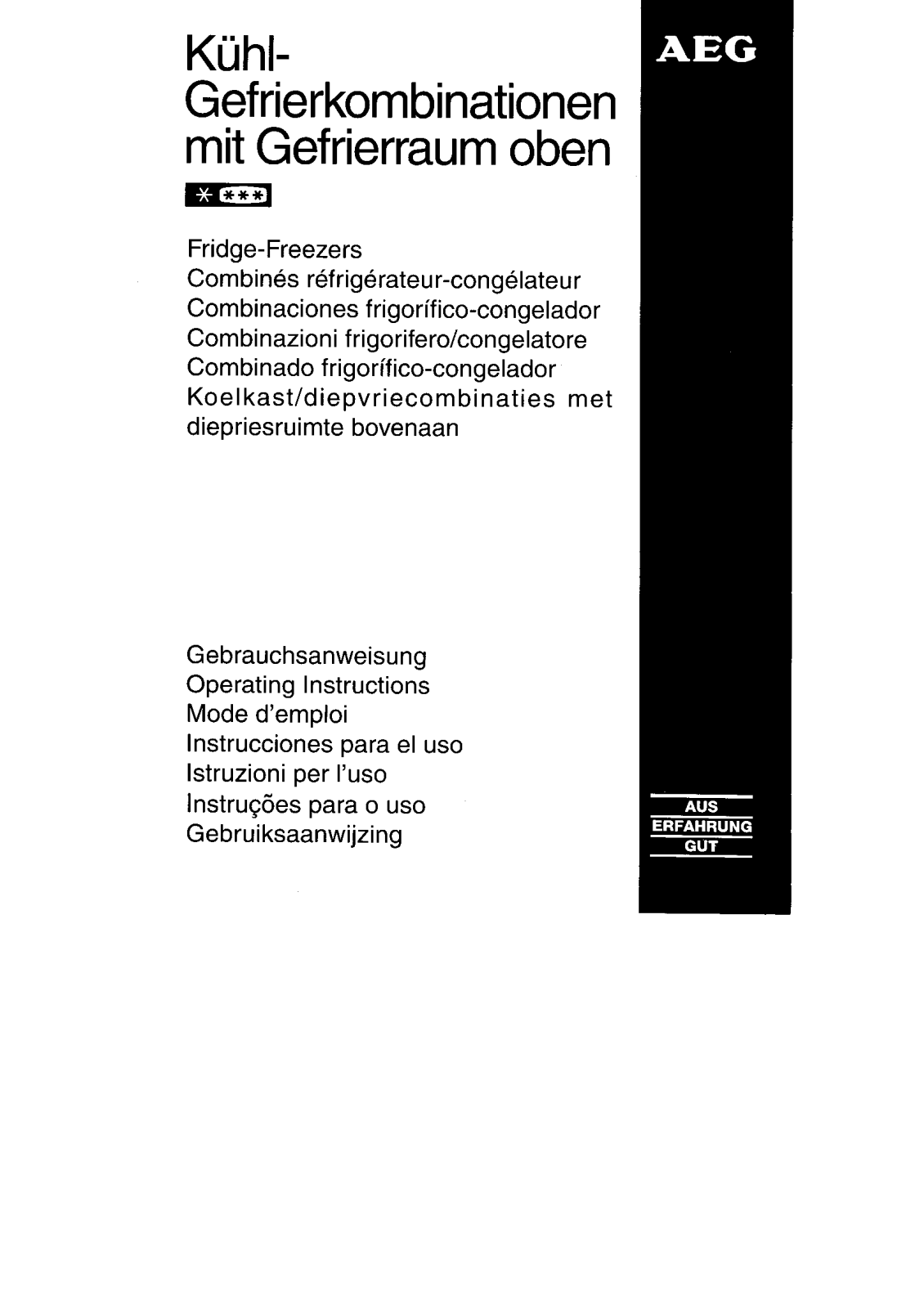 AEG OKO-S-3153-6DT, OEKOS.2753-6DT User Manual