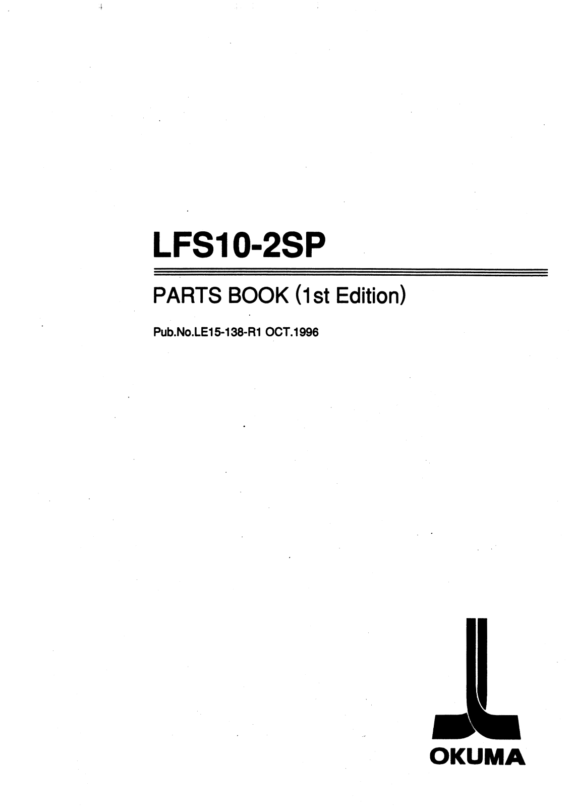 okuma LFS10-2SP User Manual