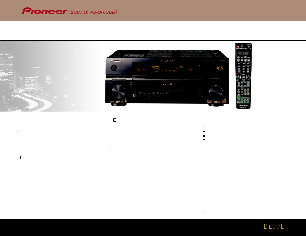 Pioneer VSX-81TXV User Manual