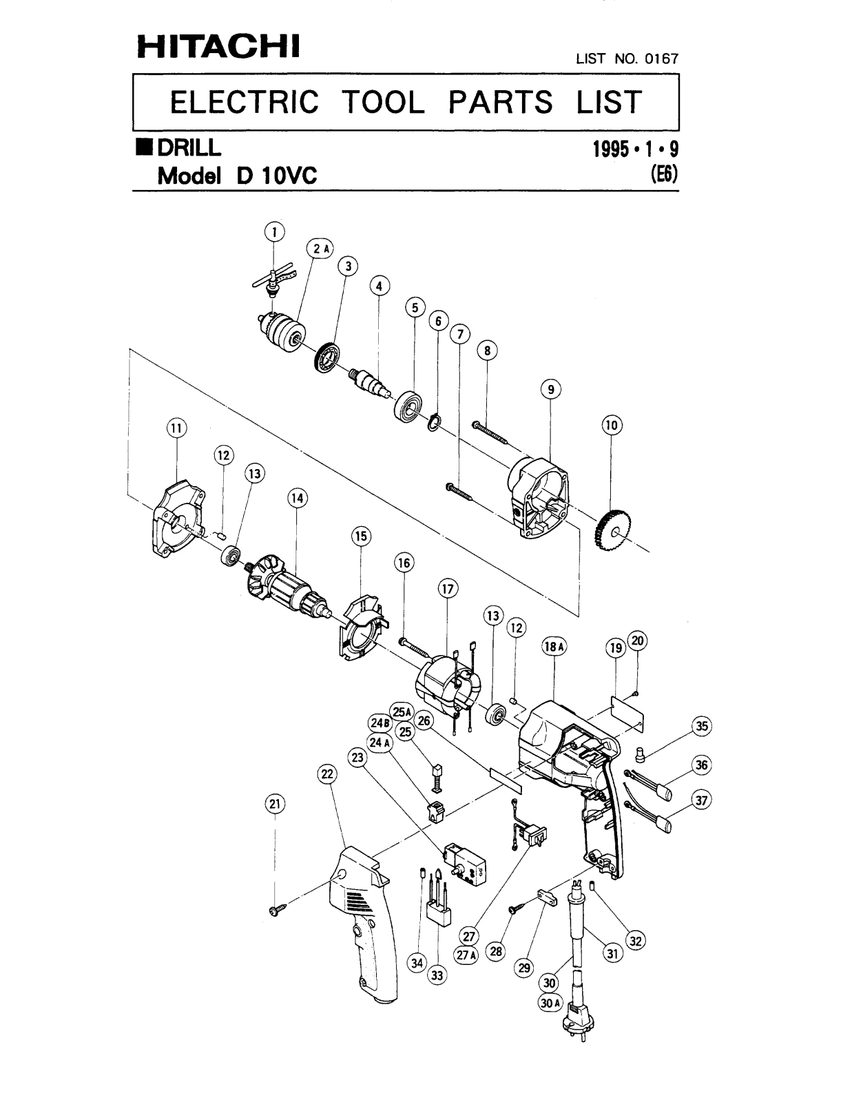 Hitachi D10VC User Manual