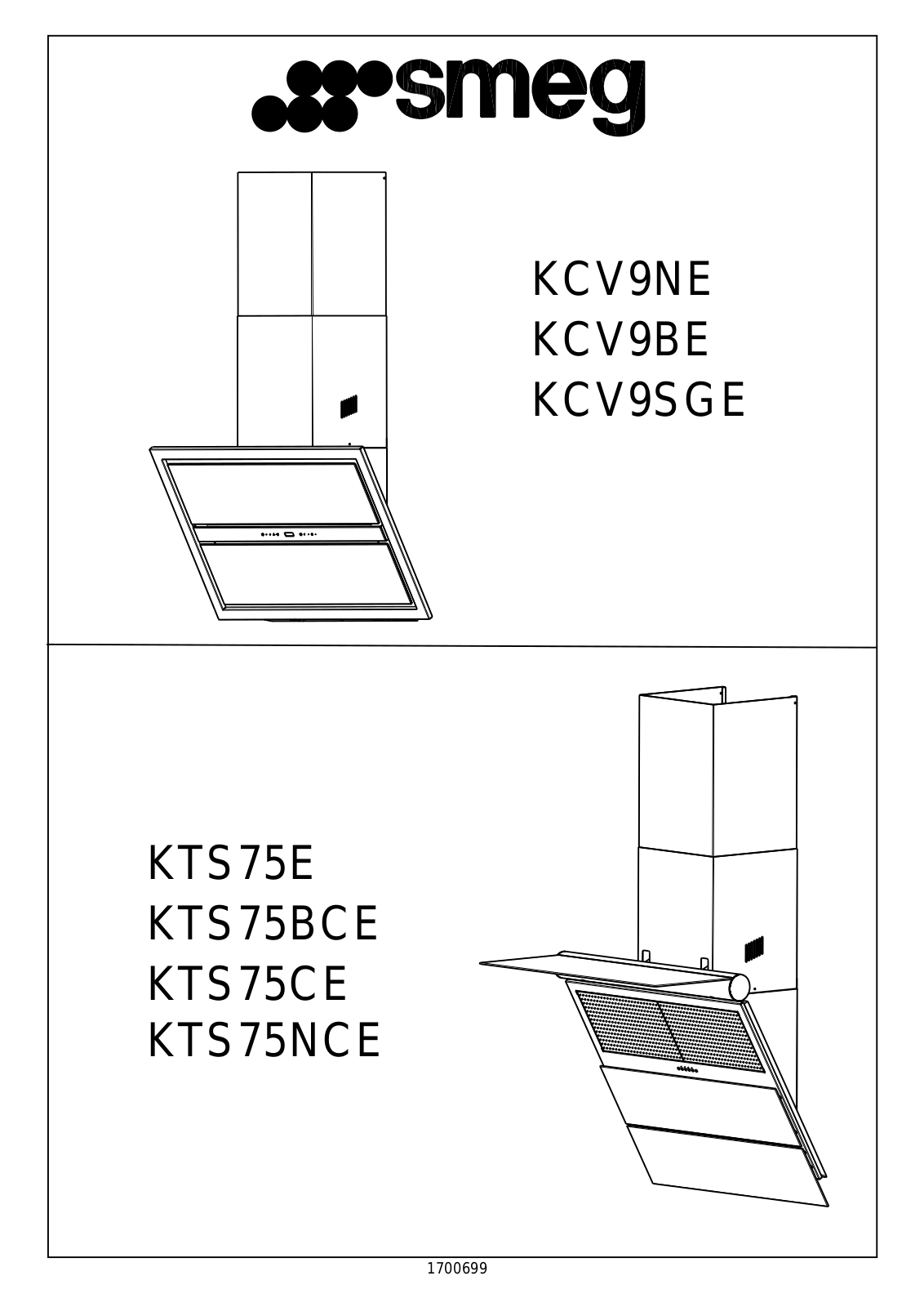 Smeg KCV9BE User Manual