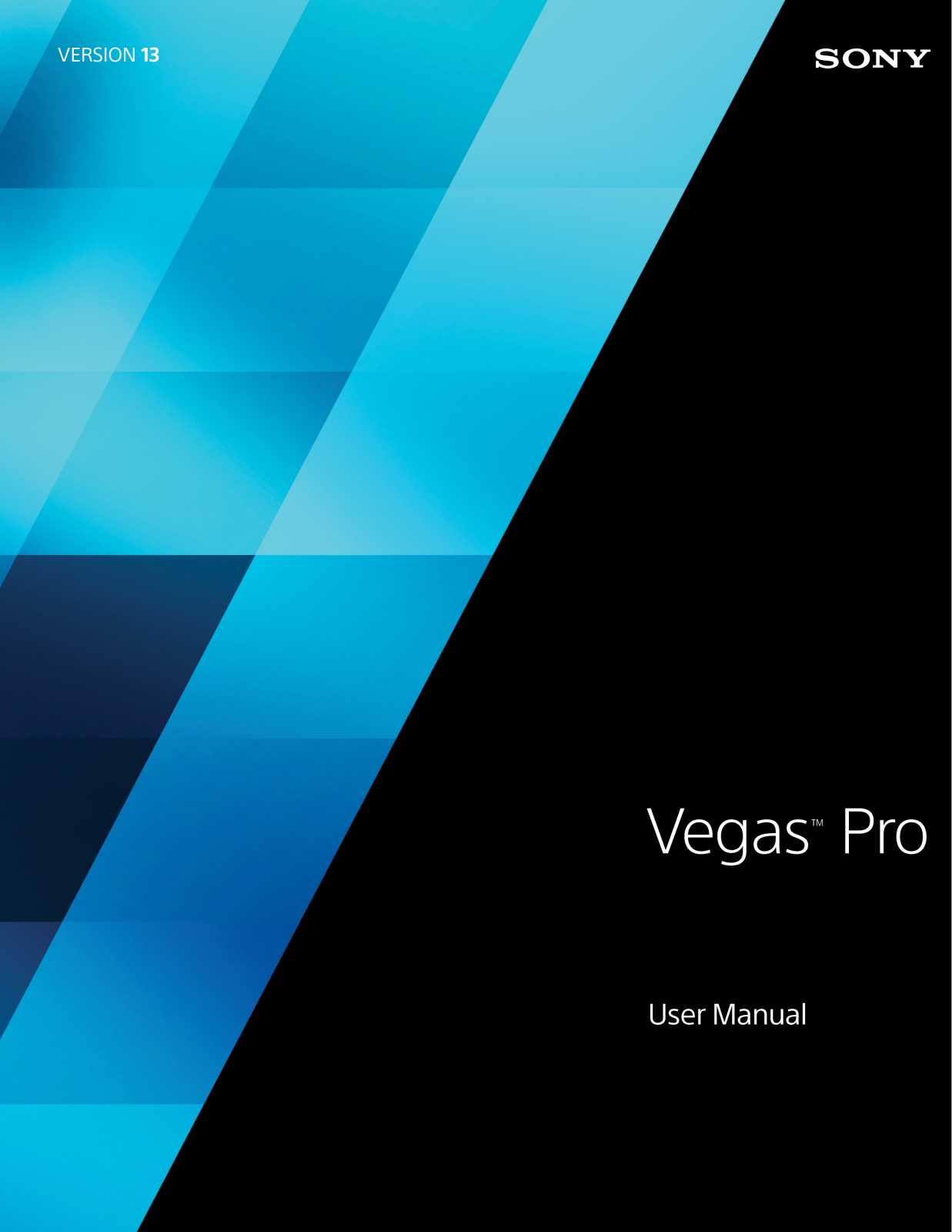 Sony Vegas Pro User Guide