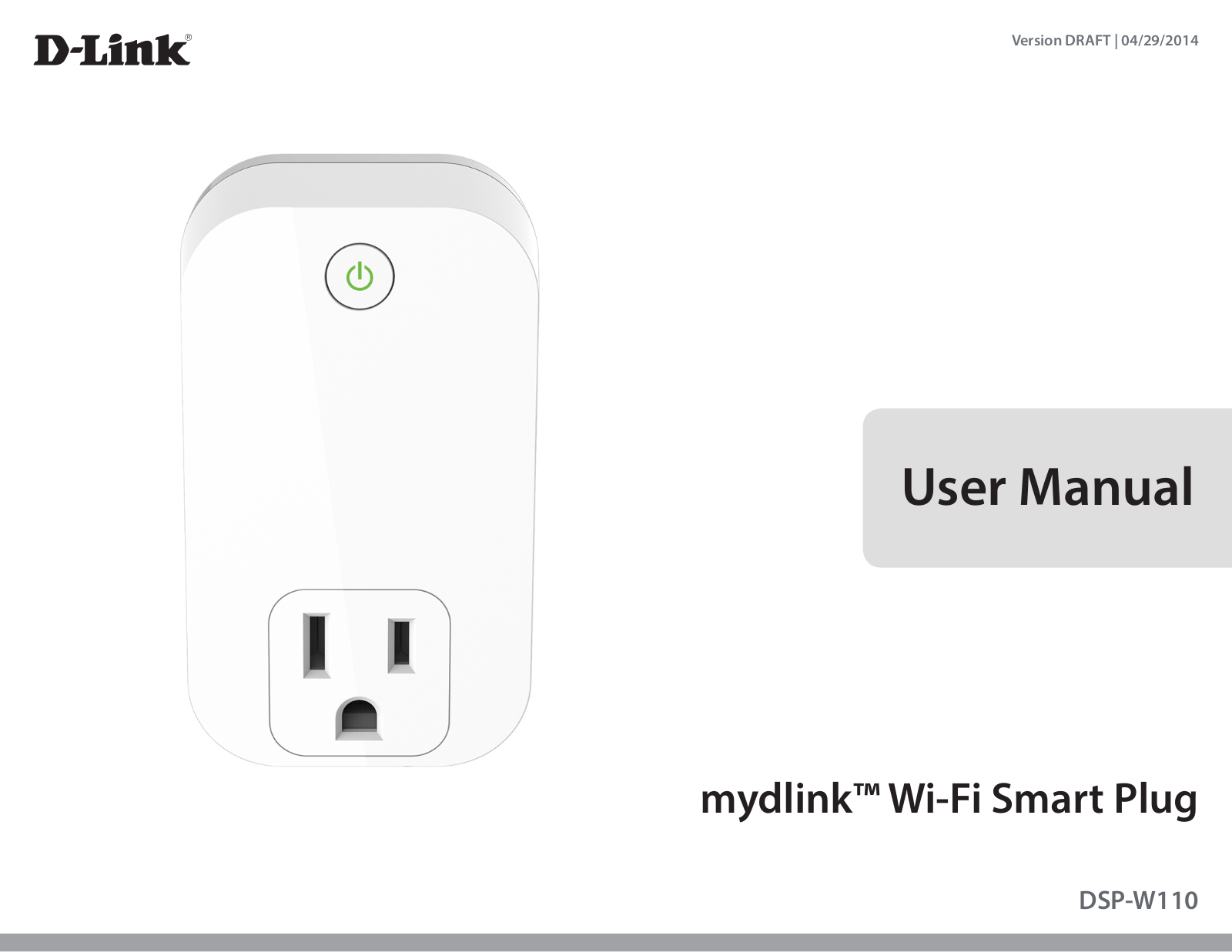 D Link SPW110B1 User Manual