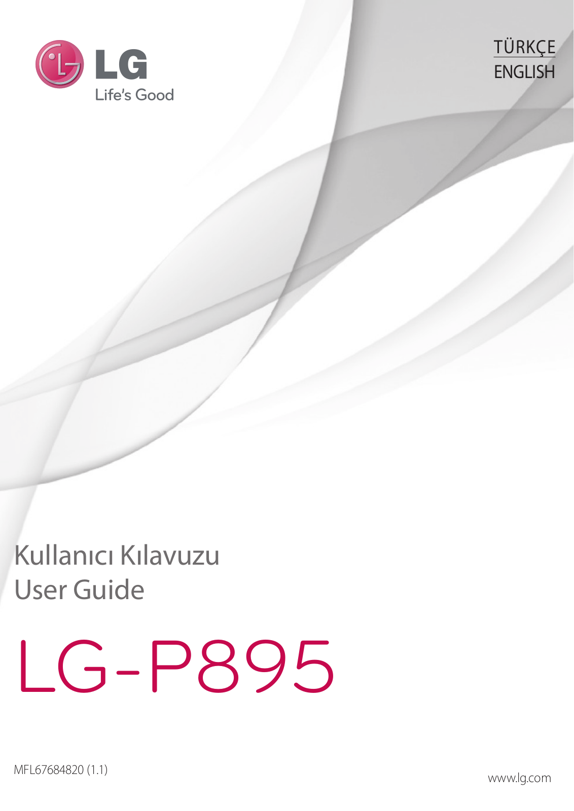 LG LGP895 Owner’s Manual