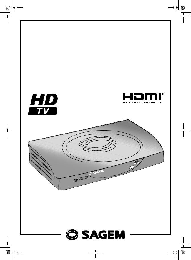 SAGEM ITD 81 HD User Manual