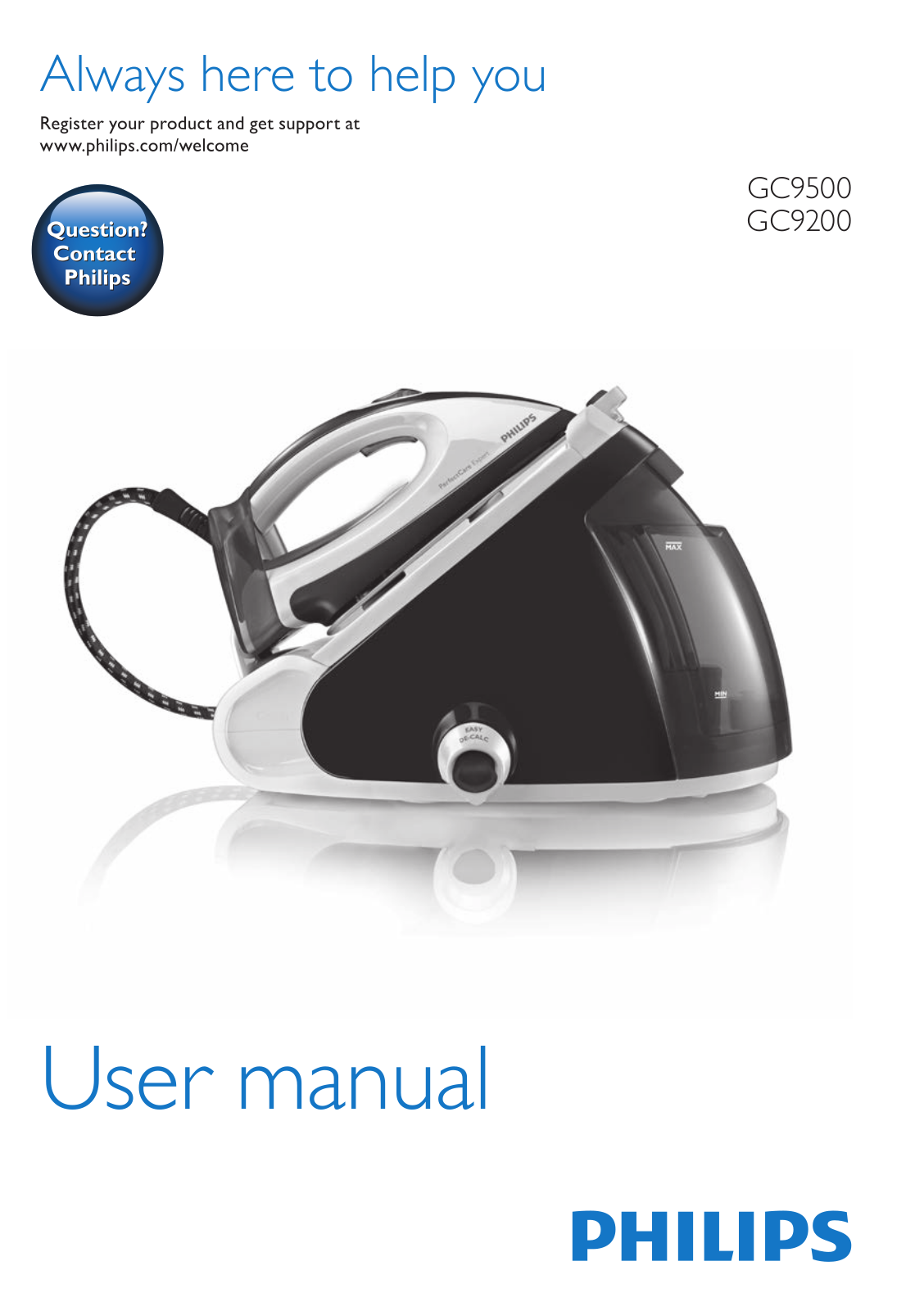 Philips PerfectCare Expert GC User Manual