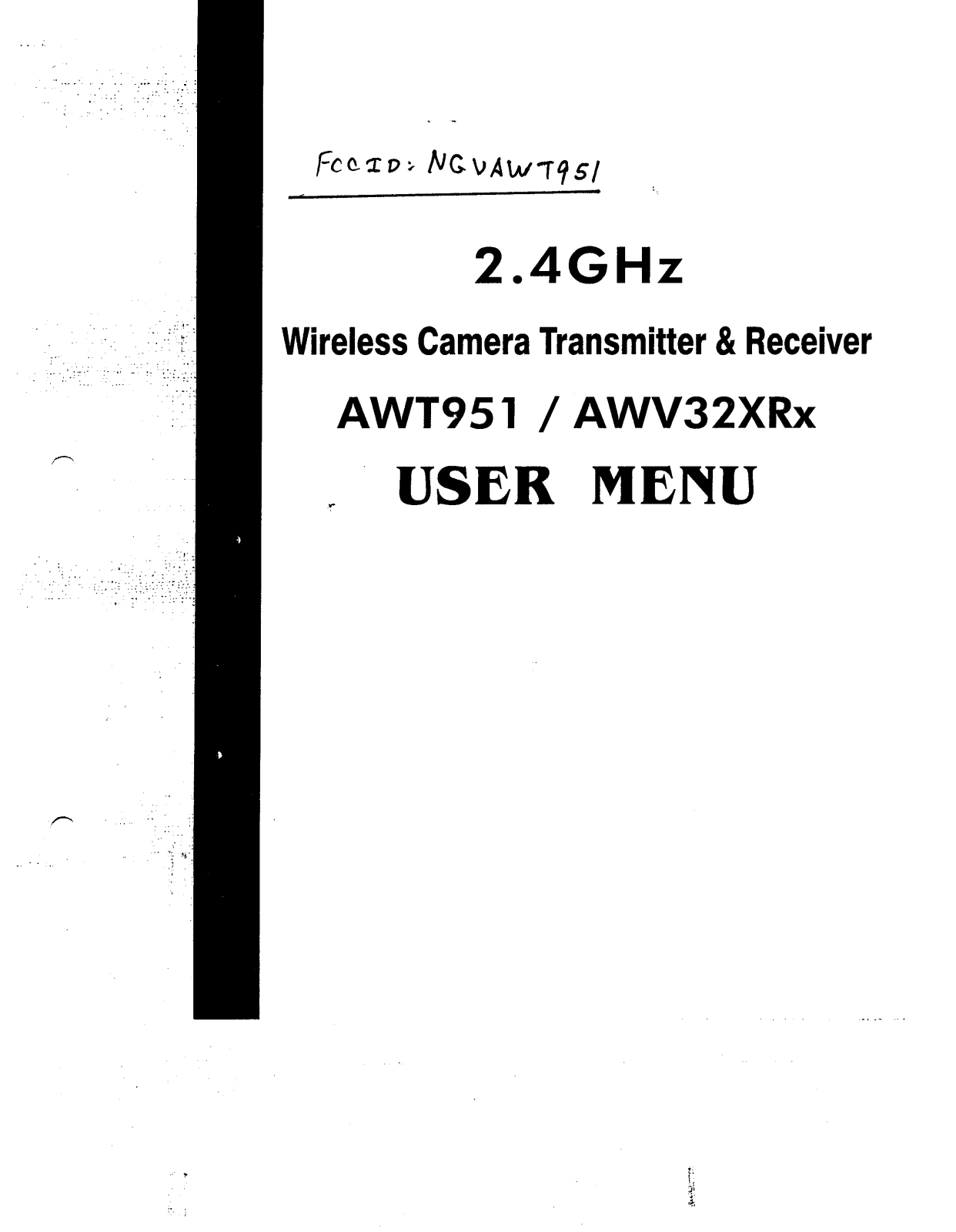 Airwave Technologies AWT951 User Manual