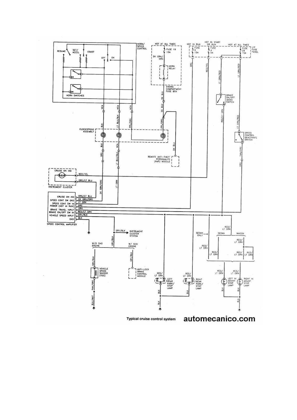 FORD Taurus 24-29 dtaur24 Diagram