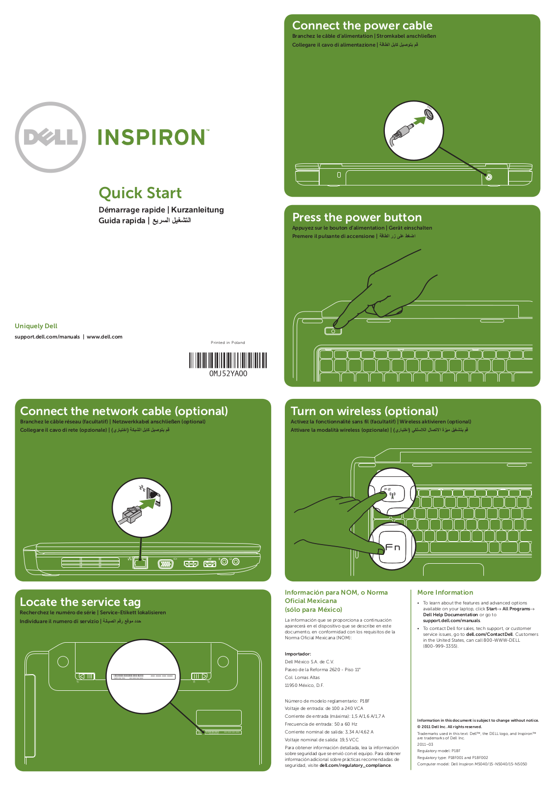 Dell Inspiron M5040 User Manual