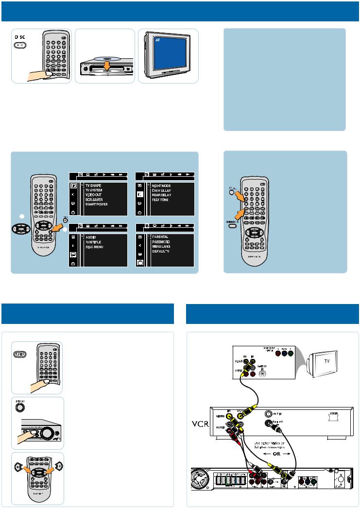 Magnavox MRD130/37 Quick Start Guide