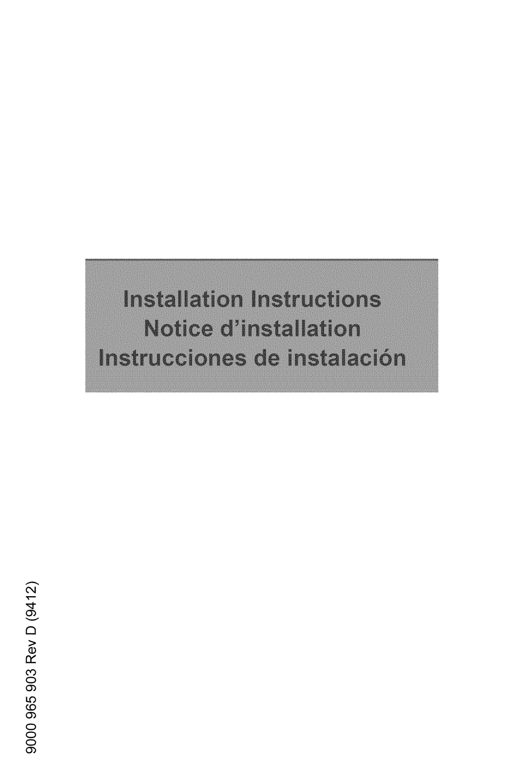 Bosch SHE53TF2UC/07, SHE53TF5UC/09, SHP53T55UC/07, SHP53T55UC/09, SHP68TL5UC/07 Installation Guide