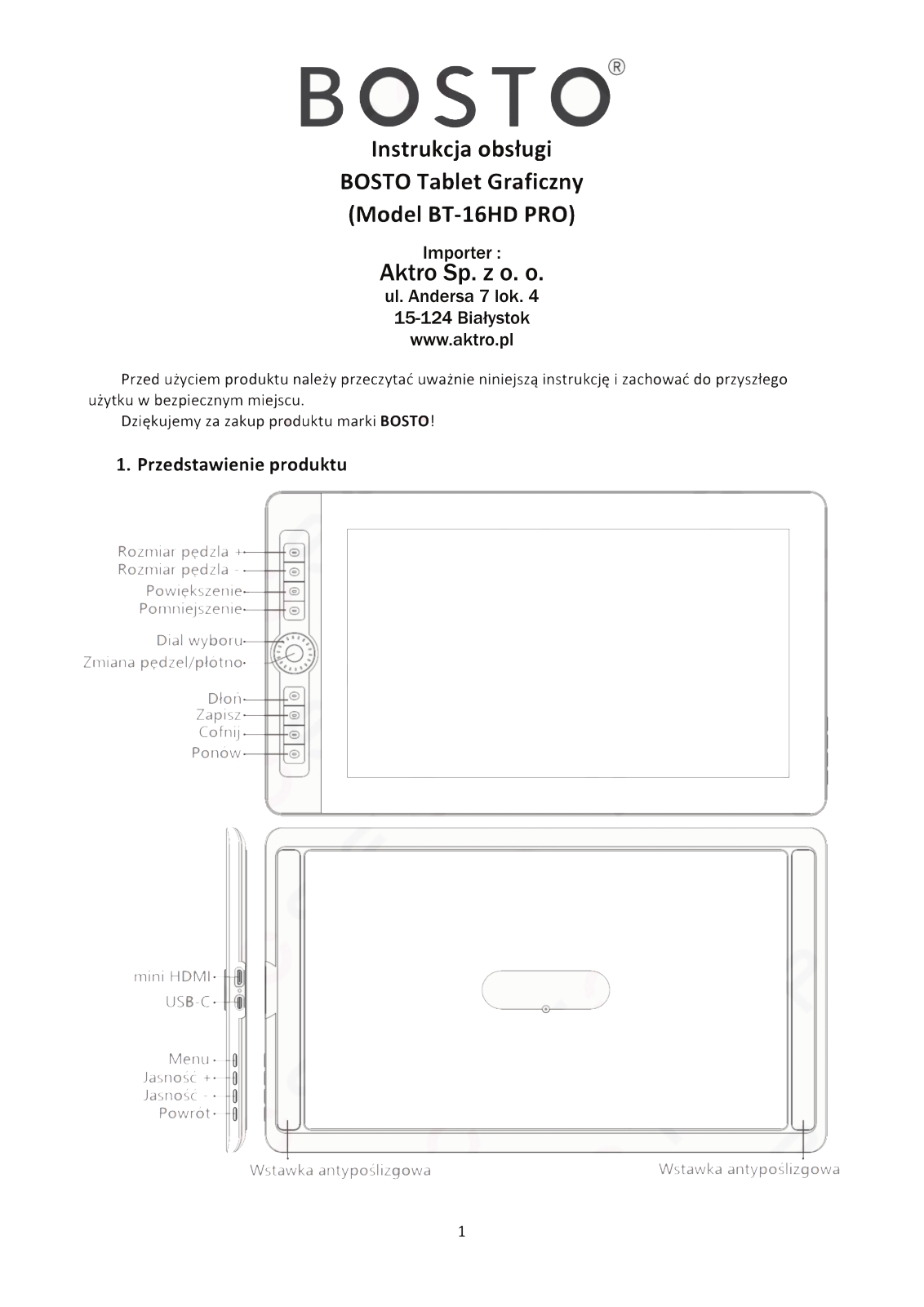 BOSTO BT-16HD Pro User guide - ManualMachine.com