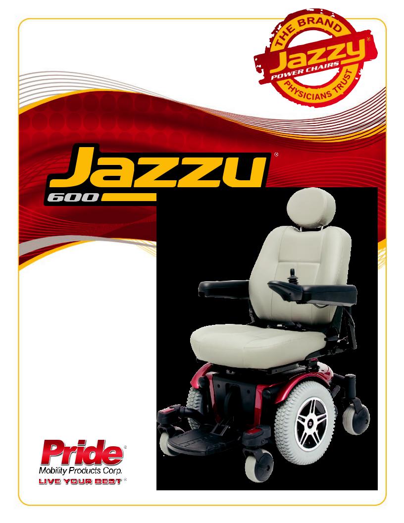 Pride Mobility Jazzy 600 User Manual