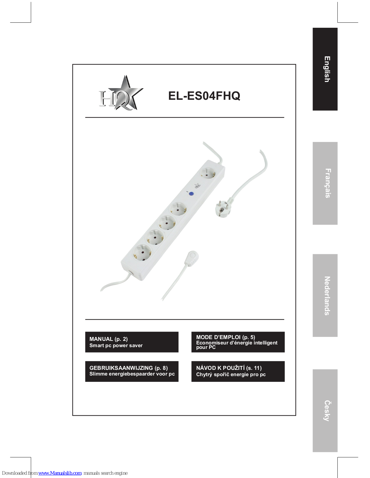 HQ EL-ES04FHQ User Manual