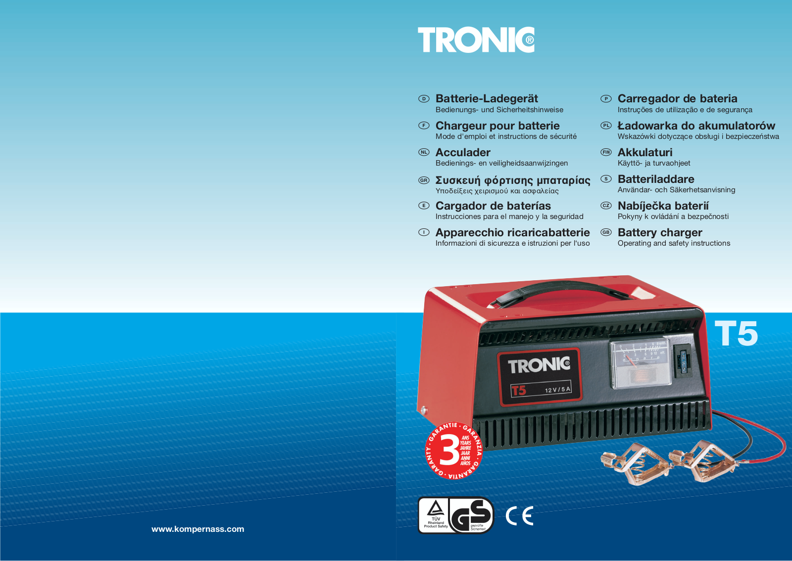 Kompernass T5 User Manual