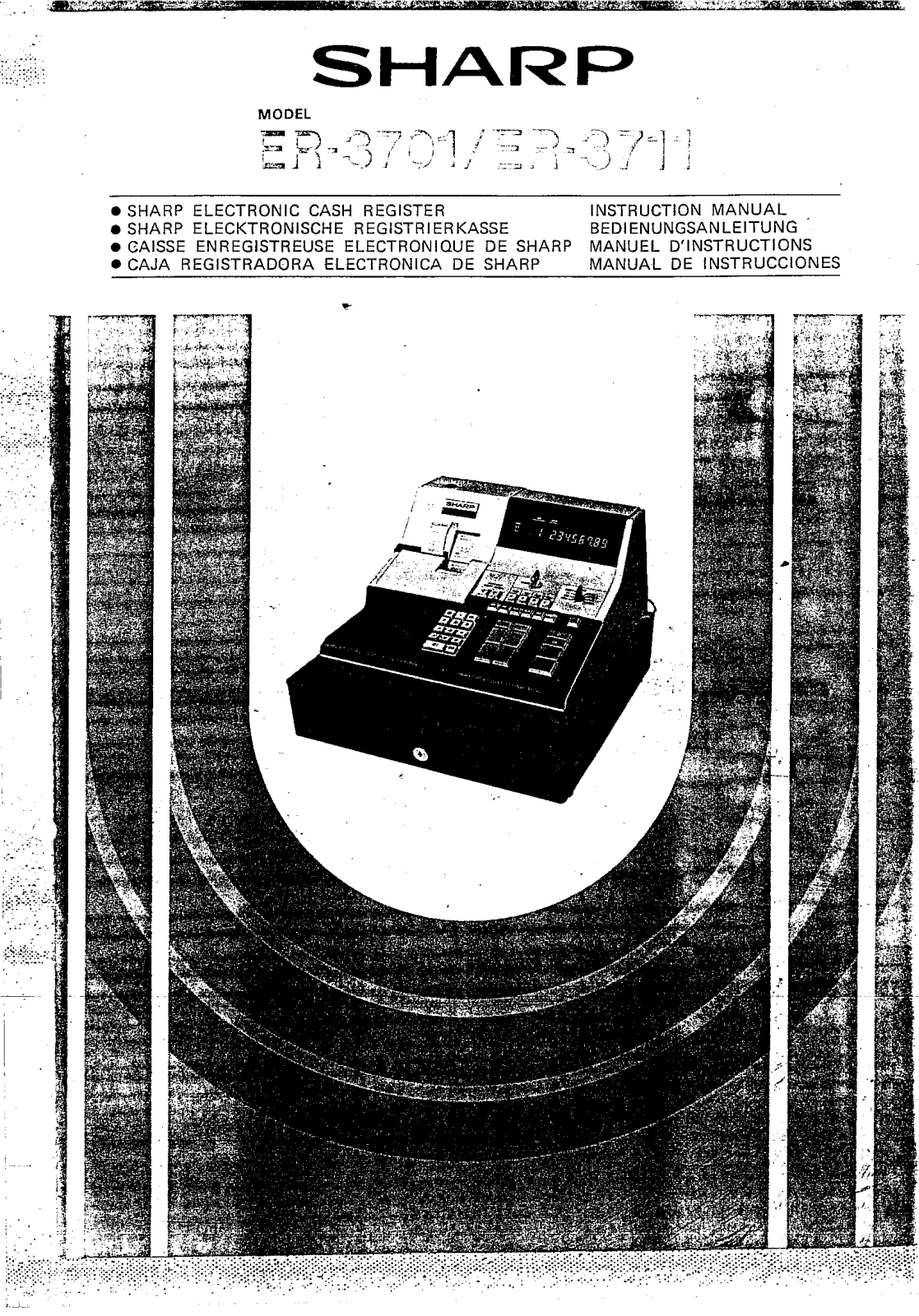 Sharp ER-3711 Operation Manual