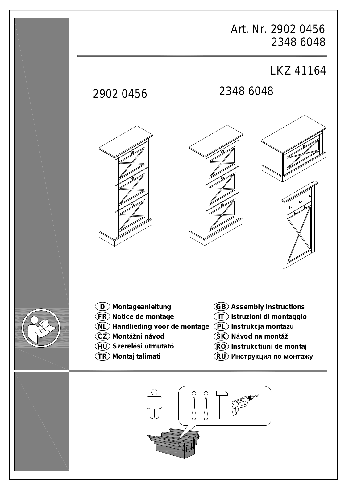 Home affaire Vesle Assembly instructions